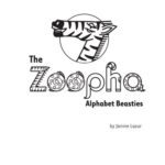 خرید و دانلود نسخه کامل کتاب The Zoopha Alphabet Beasties: Animal Characters from Aa to Zz – Colouring Book Edition