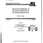 خرید و دانلود نسخه کامل کتاب Theoretical modeling of the interior ballistics of the electrothermal gun