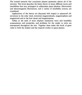 خرید و دانلود نسخه کامل کتاب Theory of Space Plasma Microinstabilities (Cambridge Atmospheric and Space Science Series)