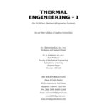 خرید و دانلود نسخه کامل کتاب Thermal Engineering – 1