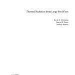 خرید و دانلود نسخه کامل کتاب Thermal Radiation from Large Pool Fires