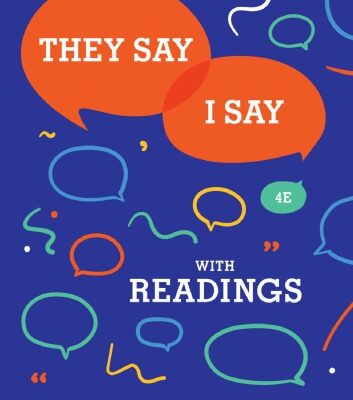 خرید و دانلود نسخه کامل کتاب They Say I Say The Moves That Matter in Academic Writing