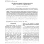 خرید و دانلود نسخه کامل کتاب Three Dimensional Modeling of Combustion Process and Emission Formation in a Spark Ignition Engine