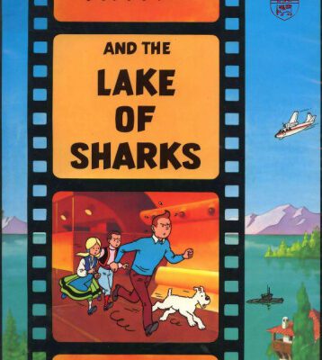 خرید و دانلود نسخه کامل کتاب Tintin and the Lake of Sharks Filmbook
