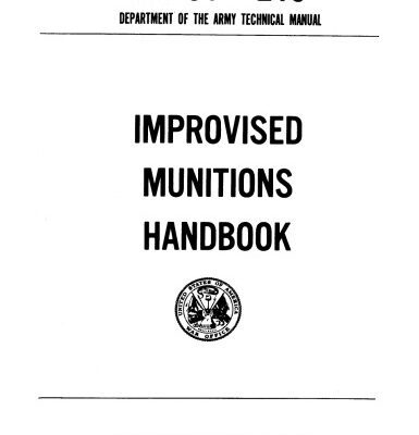 خرید و دانلود نسخه کامل کتاب TM 31-210 Department of the Army Technical Manual: Improvised Munitions Handbook