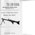 خرید و دانلود نسخه کامل کتاب TM E9-206A. German 7.9-mm Dual Purpose Mashine Gun MG34