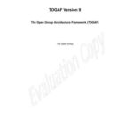 خرید و دانلود نسخه کامل کتاب TOGAF. The Open Group Architecture Framework. Version 9. English version