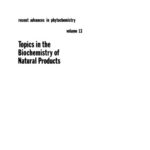 خرید و دانلود نسخه کامل کتاب Topics in the Biochemistry of Natural Products