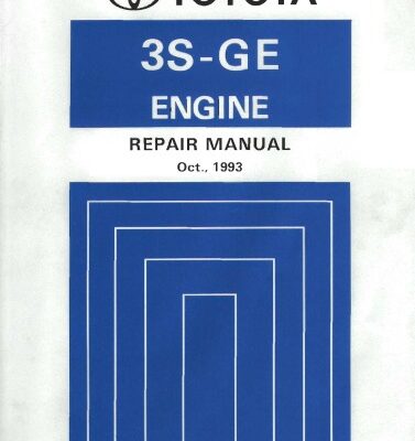 خرید و دانلود نسخه کامل کتاب Toyota 3S-GE engine Repair Manyal.