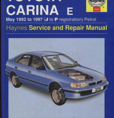 خرید و دانلود نسخه کامل کتاب Toyota Carina E (92-97 ,J to P Registration) Service and Repair Manual (Haynes Service and Repair Manuals)