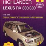 خرید و دانلود نسخه کامل کتاب Toyota HighLander Lexus RX300 1999-2006