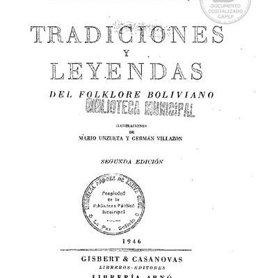 خرید و دانلود نسخه کامل کتاب Tradiciones y leyendas del folklore boliviano