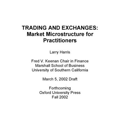 خرید و دانلود نسخه کامل کتاب Trading and exchanges