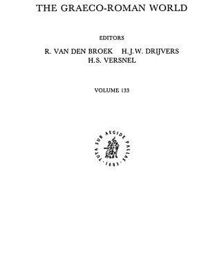 خرید و دانلود نسخه کامل کتاب Traditions of the Magi: Zoroastrianism in Greek and Latin Literature (Religions in the Graeco-Roman World 113)