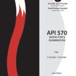 خرید و دانلود نسخه کامل کتاب Training course for API 570. Kuwait Petroleum Corporation