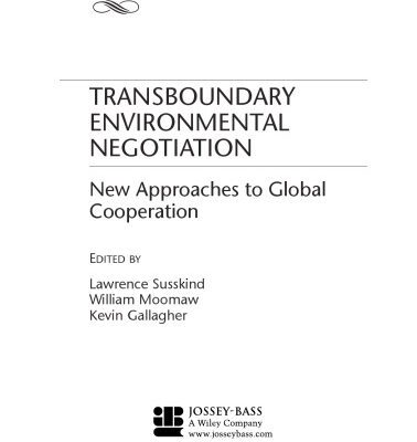 خرید و دانلود نسخه کامل کتاب Transboundary Environmental Negotiation: New Approaches to Global Cooperation