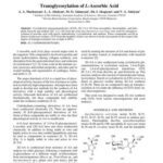 خرید و دانلود نسخه کامل کتاب Transglycosylation of L – Ascorbic Acid