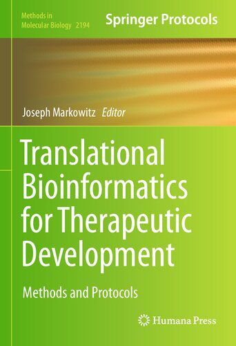 خرید و دانلود نسخه کامل کتاب Translational Bioinformatics for Therapeutic Development_68e9f77f5b142.jpeg خرید و دانلود نسخه کامل کتاب Translational Bioinformatics for Therapeutic Development