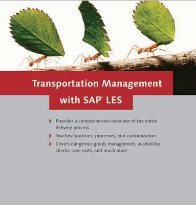 خرید و دانلود نسخه کامل کتاب Transportation Management with SAP LES