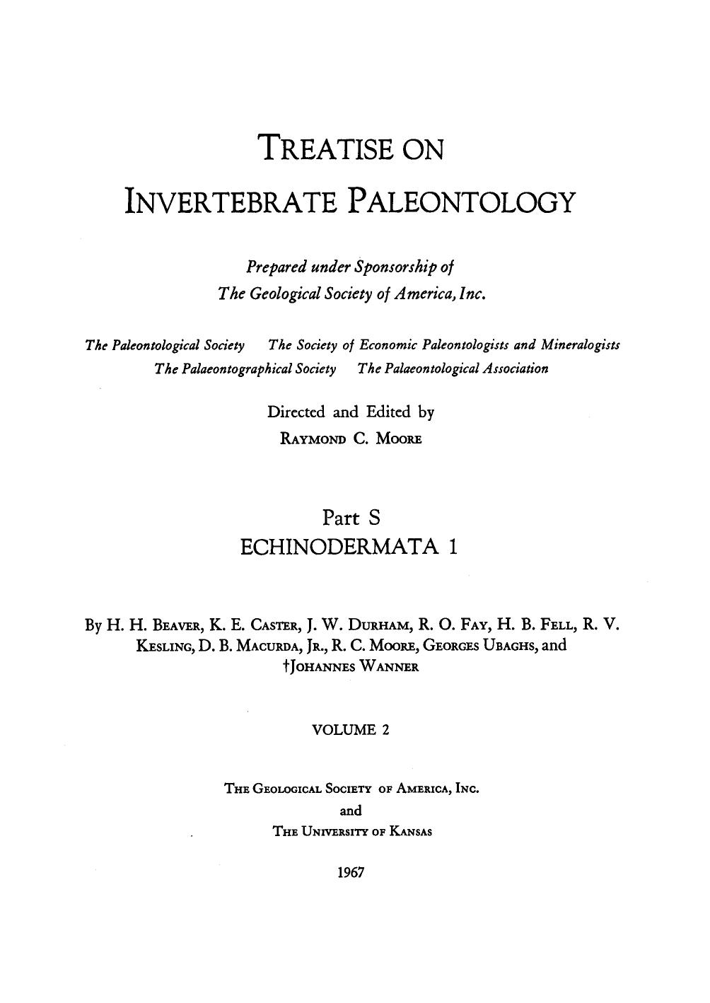 خرید و دانلود نسخه کامل کتاب Treatise on Invertebrate Paleontology – Part S – Echinodermata 1_68e8b6458104d.jpeg خرید و دانلود نسخه کامل کتاب Treatise on Invertebrate Paleontology – Part S – Echinodermata 1