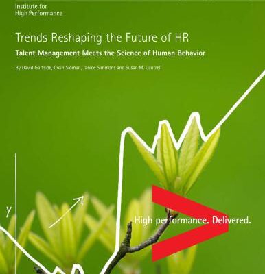خرید و دانلود نسخه کامل کتاب Trends Reshaping the Future of HR. Talent Management Meets the Science of Human Behavior