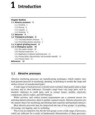 خرید و دانلود نسخه کامل کتاب Tribology of Abrasive Machining Processes