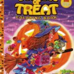 خرید و دانلود نسخه کامل کتاب Trick or Treat: Coloring Book