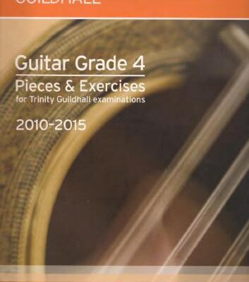 خرید و دانلود نسخه کامل کتاب Trinity Guildhall: Guitar Grade 4 Pieces And Exercises – 2010 To 2015