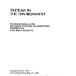 خرید و دانلود نسخه کامل کتاب Tritium in the environment: Recommendations of the National Council on Radiation Protection and Measurements (NCRP report 62)