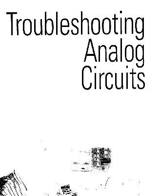 خرید و دانلود نسخه کامل کتاب troublesh ooting analog circuits