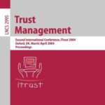 خرید و دانلود نسخه کامل کتاب Trust Management: Second International Conference, iTrust 2004, Oxford, UK, March 29 – April 1, 2004. Proceedings