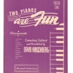 خرید و دانلود نسخه کامل کتاب Two pianos are fun. Book 1