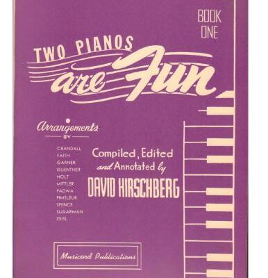 خرید و دانلود نسخه کامل کتاب Two pianos are fun. Book 1