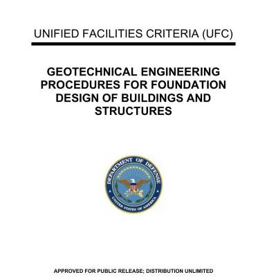 خرید و دانلود نسخه کامل کتاب U.S. Army Corps of Engineers. Geotechnical Engineering Procedures for Foundation Design of Buildings and Structures