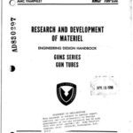 خرید و دانلود نسخه کامل کتاب U.S. Army Materiel Command pamphlet – Engineering design handbook. Guns series. Gun tubes. AMCP-706-252