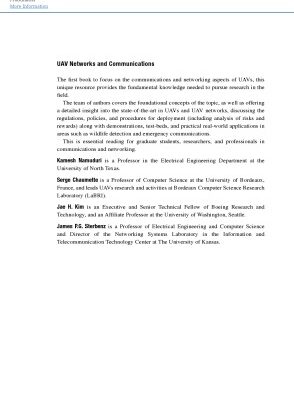 خرید و دانلود نسخه کامل کتاب UAV Networks and Communications