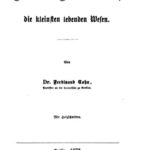 خرید و دانلود نسخه کامل کتاب Über Bacterien [Bakterien], die kleinsten Lebewesen überhaupt
