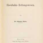 خرید و دانلود نسخه کامل کتاب Über das Eisenbahn-Rettungswesen