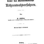 خرید و دانلود نسخه کامل کتاب Über das Mannesmannsche Röhrenwalzverfahren