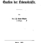 خرید و دانلود نسخه کامل کتاب Ueber die Quellen der Lebenskräfte