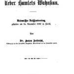 خرید و دانلود نسخه کامل کتاب Ueber Hamlets Wahnsinn. Akademischer Rathhausvortrag, gehalten am 24. November 1892 in Zürich