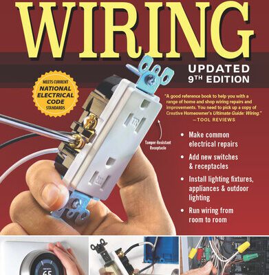 خرید و دانلود نسخه کامل کتاب Ultimate Guide: Wiring. DIY Residential Home Electrical Installations and Repairs with New Switches, Outdoor Lighting, LED, Step-by-Step Photos, and More