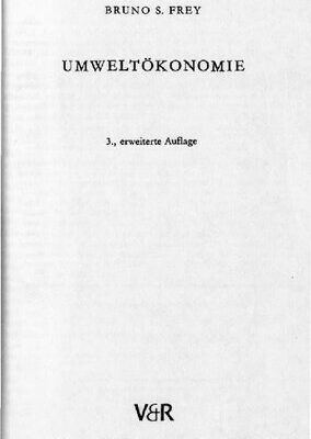 خرید و دانلود نسخه کامل کتاب Umweltökonomie