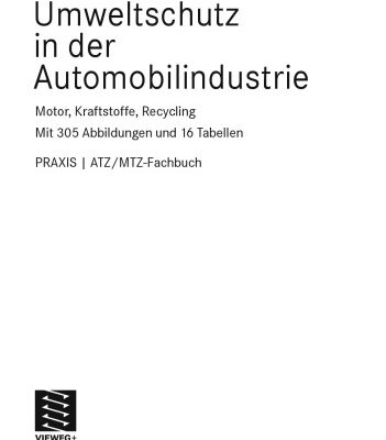 خرید و دانلود نسخه کامل کتاب Umweltschutz in der Automobilindustrie