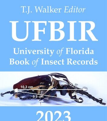 خرید و دانلود نسخه کامل کتاب University of Florida Book of Insect Records