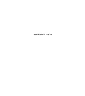 خرید و دانلود نسخه کامل کتاب Unmanned Aerial Vehicles: Embedded Control