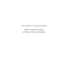 خرید و دانلود نسخه کامل کتاب Uno gentile et subtile ingenio: Studies in Renaissance Music in Honour of Bonnie J. Blackburn