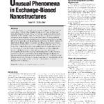 خرید و دانلود نسخه کامل کتاب Unusual Phenomena in Exchange-Biased Nanostructures