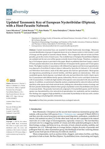 خرید و دانلود نسخه کامل کتاب Updated taxonomic key of European Nycteribiidae (Diptera), with a host-parasite network_68e74ee0925fb.jpeg خرید و دانلود نسخه کامل کتاب Updated taxonomic key of European Nycteribiidae (Diptera), with a host-parasite network