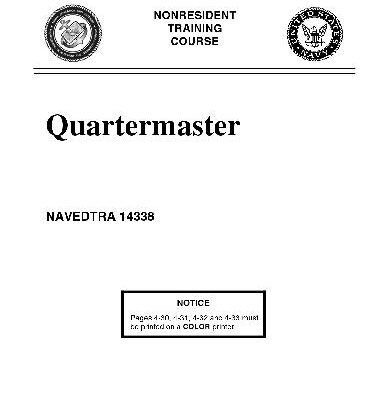 خرید و دانلود نسخه کامل کتاب US Navy nautical skills course – Quartermaster NAVEDTRA 14338